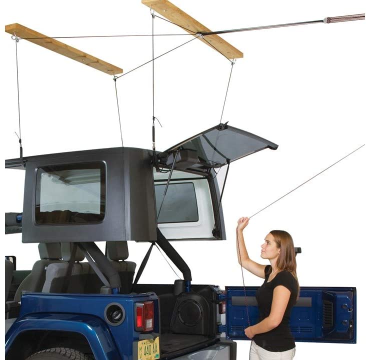 Jeep Hardtop Overhead Garage Storage Hoist 